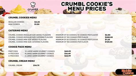 crumbl cookie prices corner|where to buy crumbl cookies.